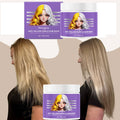 100ml Purple Hair Mask Deep Conditioner For Blonde, Silver And Gray Hair, Keratin Hair Mask Nourish Repair Damaged and Dry Hair Oasis Select 100g