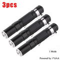 Mini LED Flashlight Portable Pen Lights Pocket Emergency Light Small Torch Keychain Lantern Oasis Select 3pcs B small Without battery