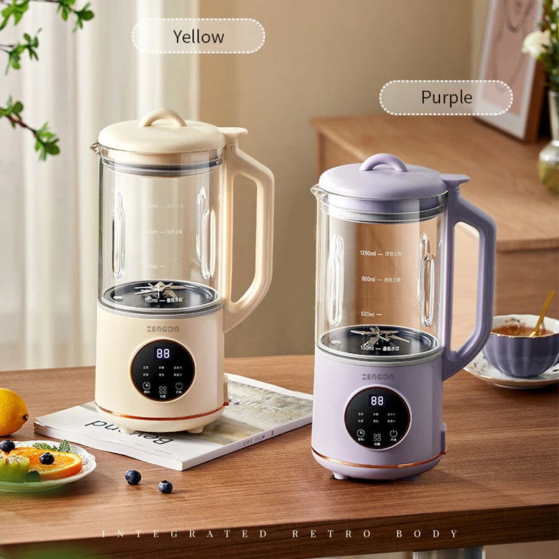 800ml Soy Milk Machine Electric Juicer Blender Mixer Soybean Milk Maker Wall Breaking Machine Rice Paste Maker Breakfast Machine Oasis Select