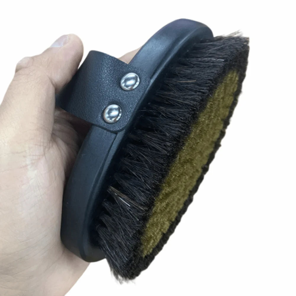 Wood Copper Wire Dry Body Brush – Exfoliating & Massage