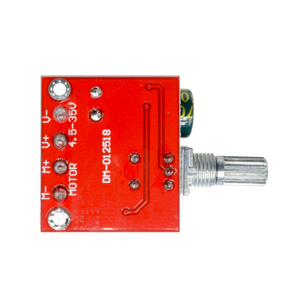 1-5pcs 5A 90W PWM 12V DC Motor Speed Controller Module DC-DC 4.5V-35V Low Voltage Motor Speed Controller Adjustable Drive Module Oasis Select