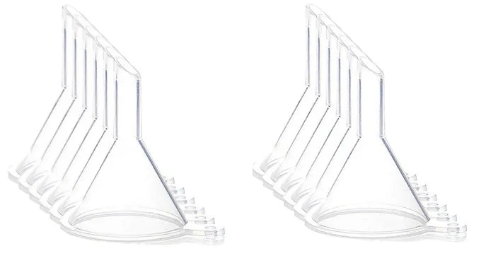 10Pcs Mini Funnel Filling Empty Bottle Packing Tool For Travel Plastic Mini Small Funnels For Perfume Liquid Essential Oasis Select 10pcs