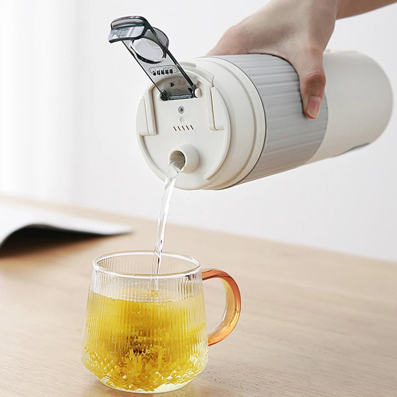 650ml Portable Electric Kettle Travel Boil Water Cup Thermo Pot Smart Teapot Temperature Adjustment Kettle With LED Display Oasis Select