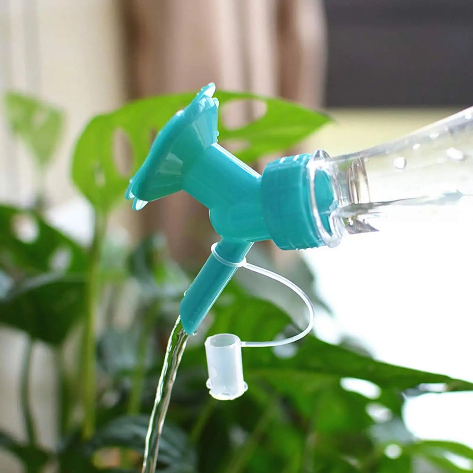 Watering Nozzle Sun Flower Automatic Watering Waterer Gardening Beverage Bottle Plant Irrigation Garden Watering Tools Oasis Select