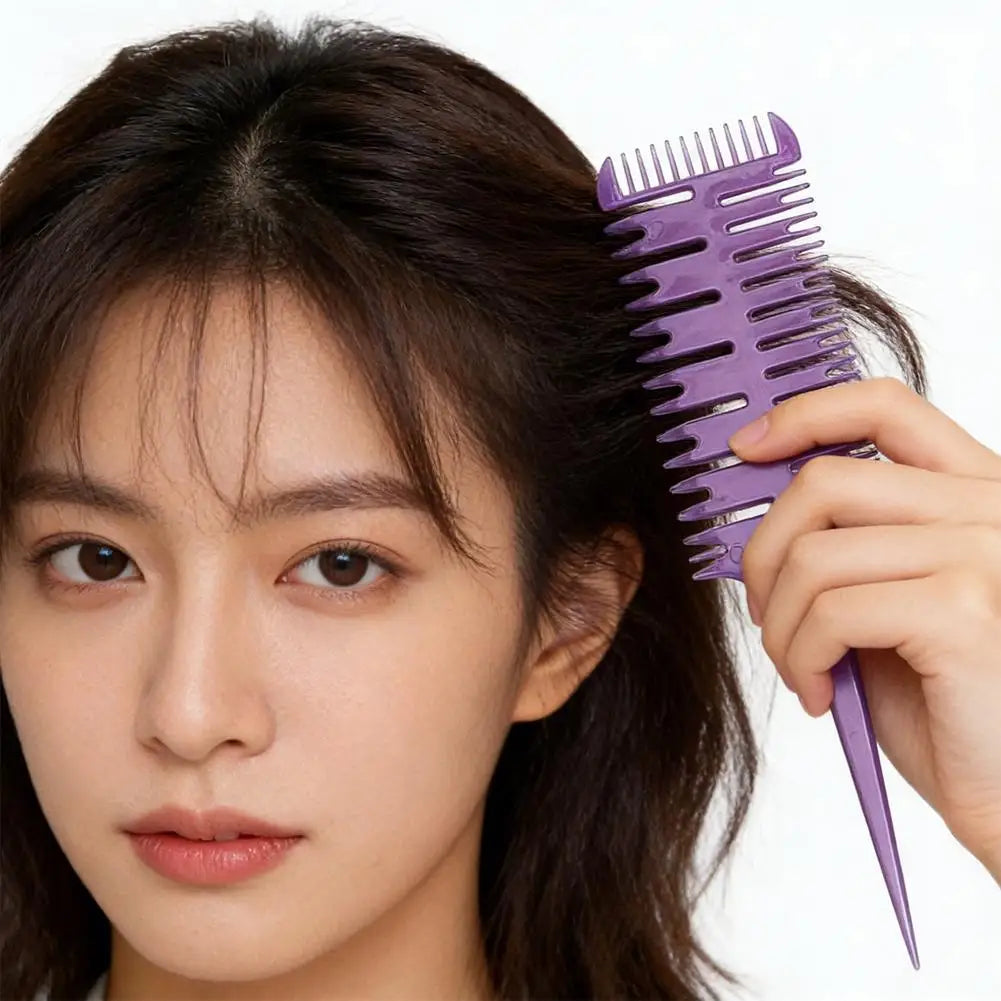 Fishbone Tail Hair Highlighting & Sectioning Comb | Salon Use Hair Highlighting Comb Oasis Select