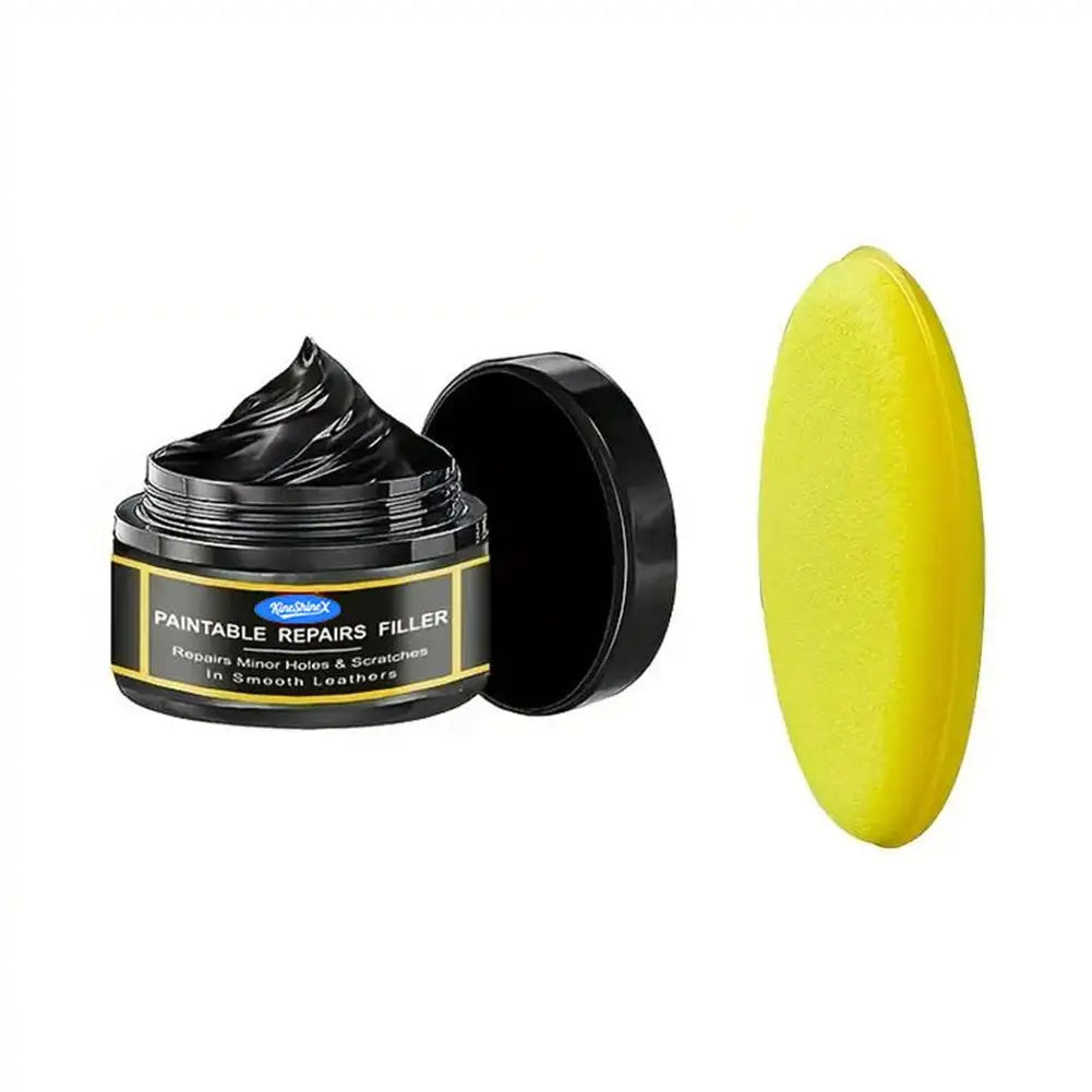Professional Car Steering Wheel Restoration Paste Leather Plastic Repair Cream Restore Cracks Remove Scratches Oxidation Polish Oasis Select 40g