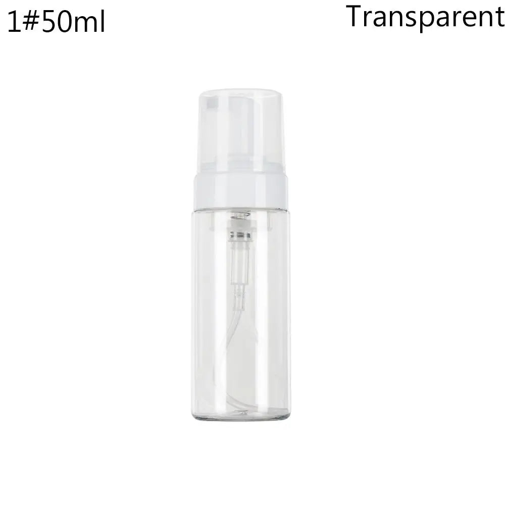 Clear Blue Shampoo Lotion Shower Gel Foam Pump Bottles Foaming Bottle