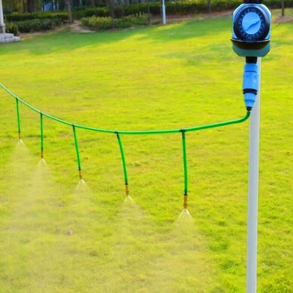 Garden Supplies Cooling Misting Nozzle Adjustable Copper Spray Sprinkler Dedusting Micro Sprayers Watering Oasis Select