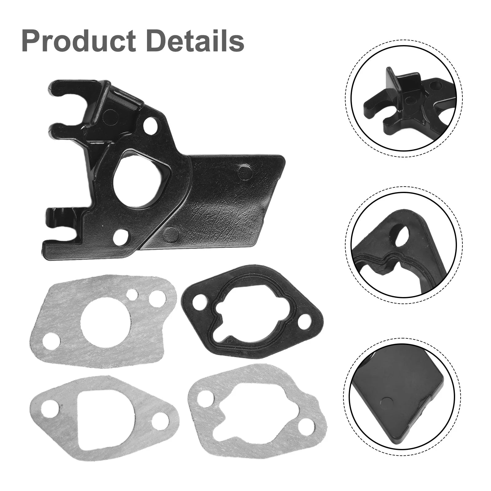 5-Piece Carburetor Gasket Kit for Honda GX200 5.5HP 6.5HP Engine Carburetor Gasket Kit Oasis Select