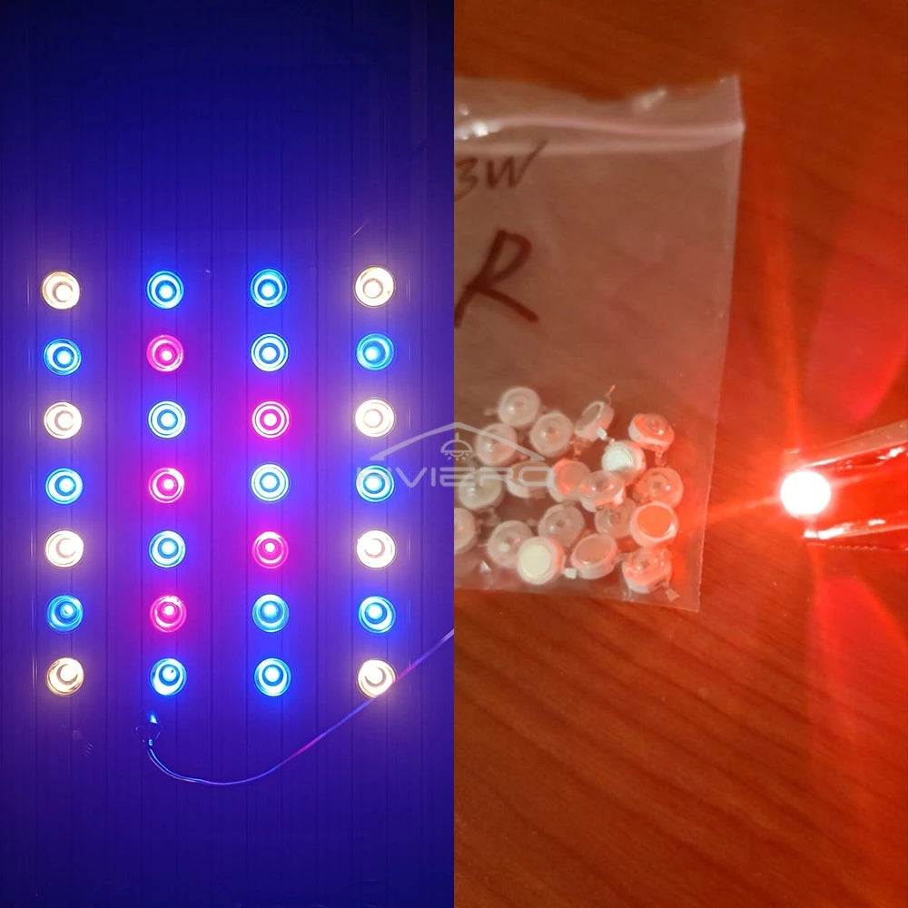 1W High Power LED Chip Diodes – Multi-Color DIY Bulb Pack