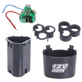 BMS 18650 Lithium Box Circuit Pack Shell Case Bracket Hand Drill Power Li-ion Battery Protection Board 3S 12V DC Electric Tool Oasis Select 1set