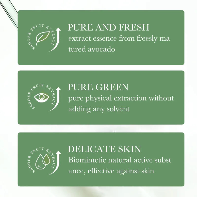 SADOER Avocado Eye Cream – Dark Circles, Wrinkles & Firming Eye Cream Oasis Select