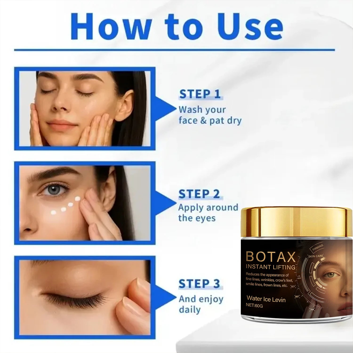 Botax Lifting Firming Cream – Retinol, Hyaluronic Acid & Collagen Anti-Aging Face Cream Oasis Select