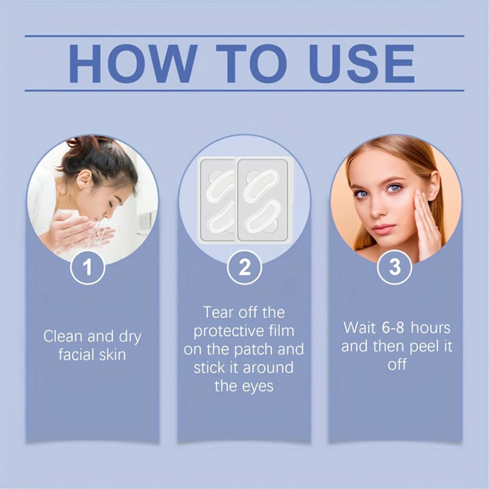 Hyaluronic Acid & Retinol Microneedle Eye Mask – Deep Hydration Microneedle Eye Mask Oasis Select
