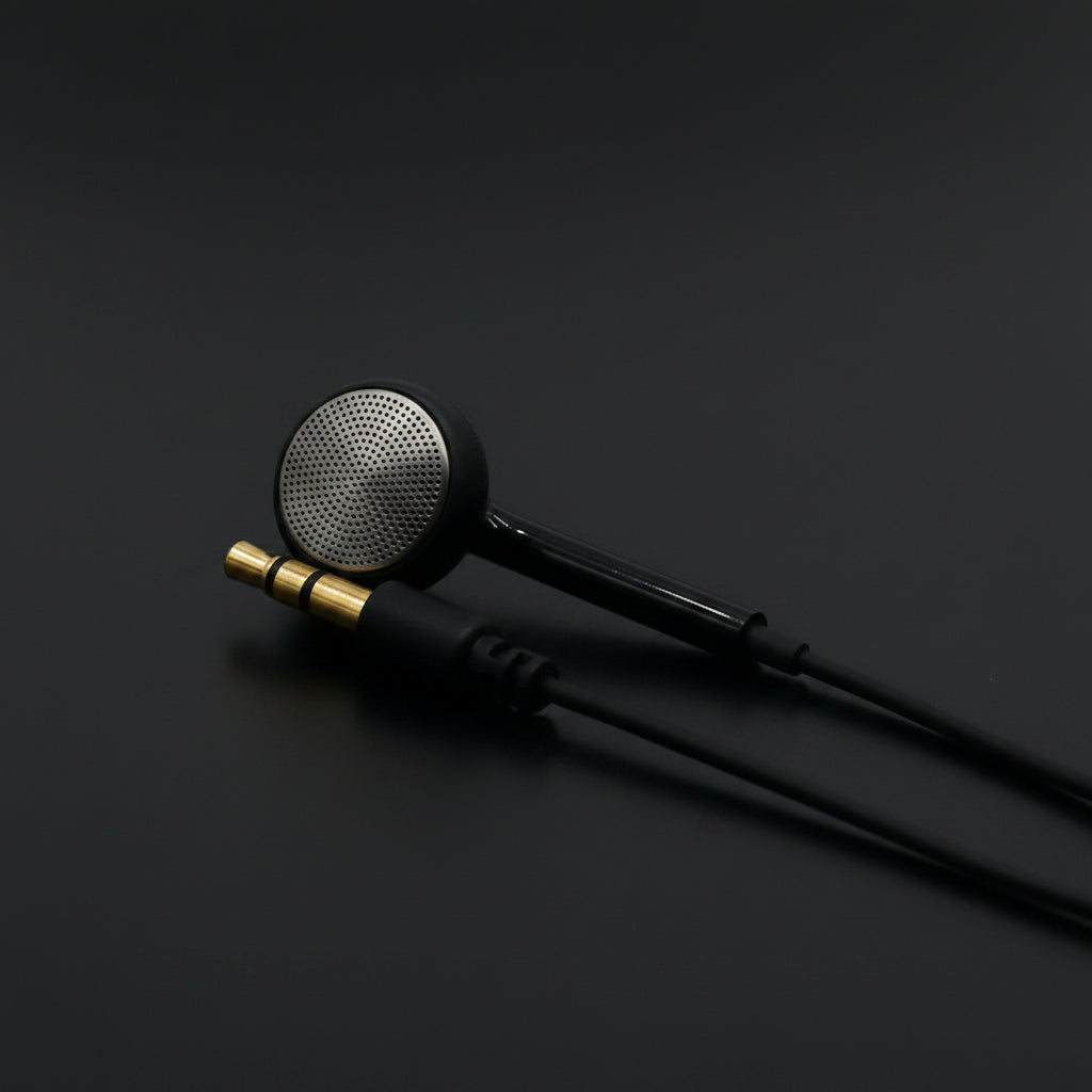 Single Side Wired Earbud Walkie Talkie Mono Headphone Anti-noise Ear Protective Device Teamwork Surveillance Accessory Oasis Select China Mainland