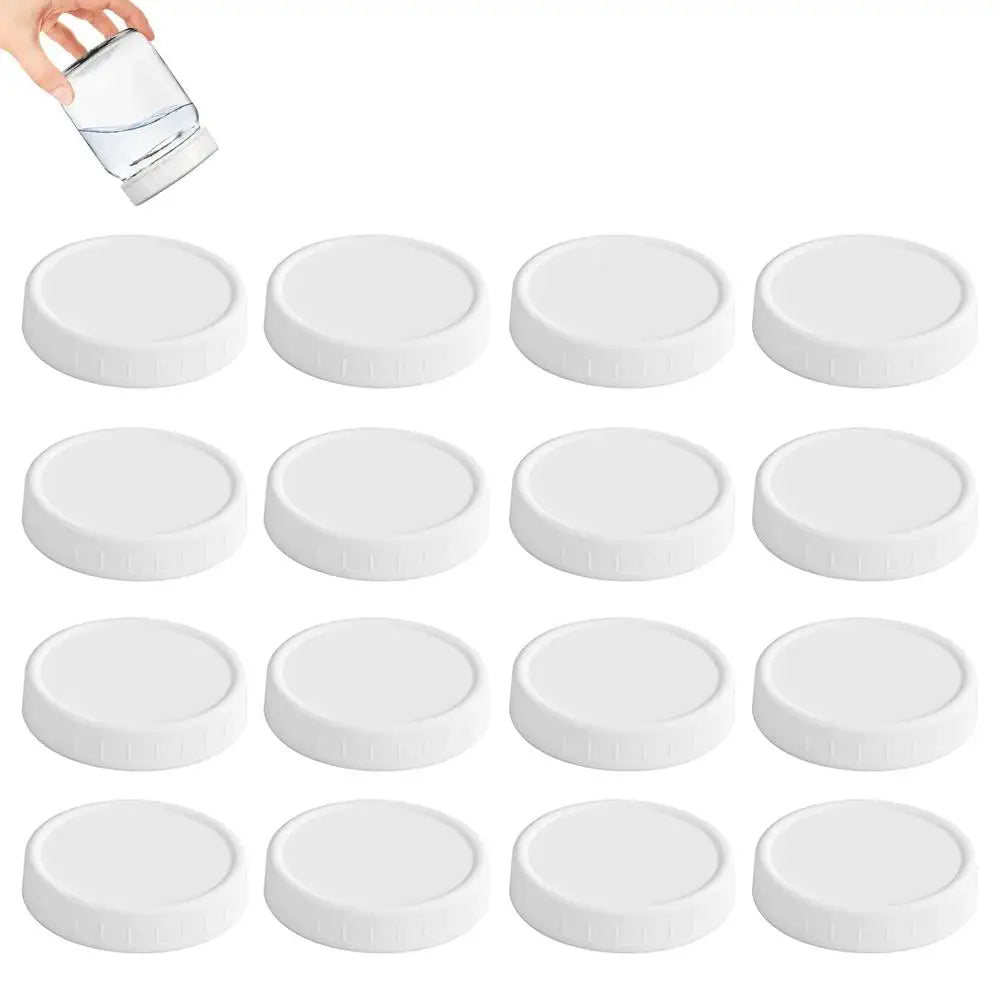 86mm Wide Mouth Mason Jar Lids – Reusable Leak-Proof Seal