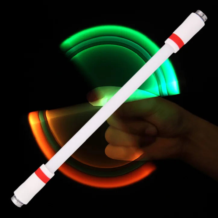 A38 Beginner Friendly Glow in the Dark Pen Spinner Durable & Drop Resistant Oasis Select red 21x6x2cm