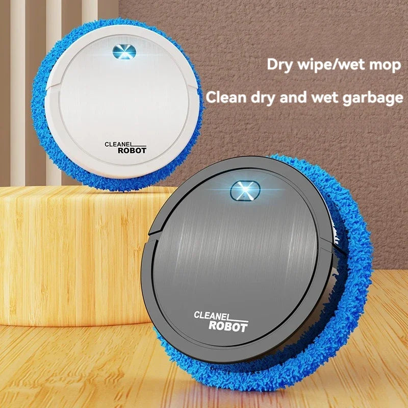 GUOHE Smart Robot Mop – Wet & Dry Floor Scrubber, 180-Min