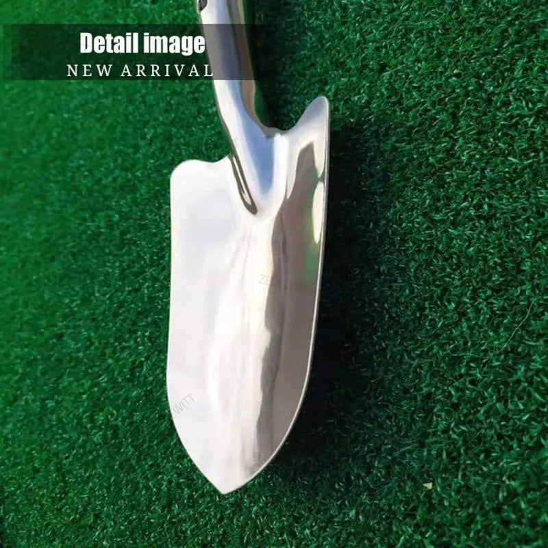Stainless Steel Small Shovels Durable Garden Tools Pot Planting Digging Soil Succulent Flower Spades Planting Flowers Gardening Oasis Select