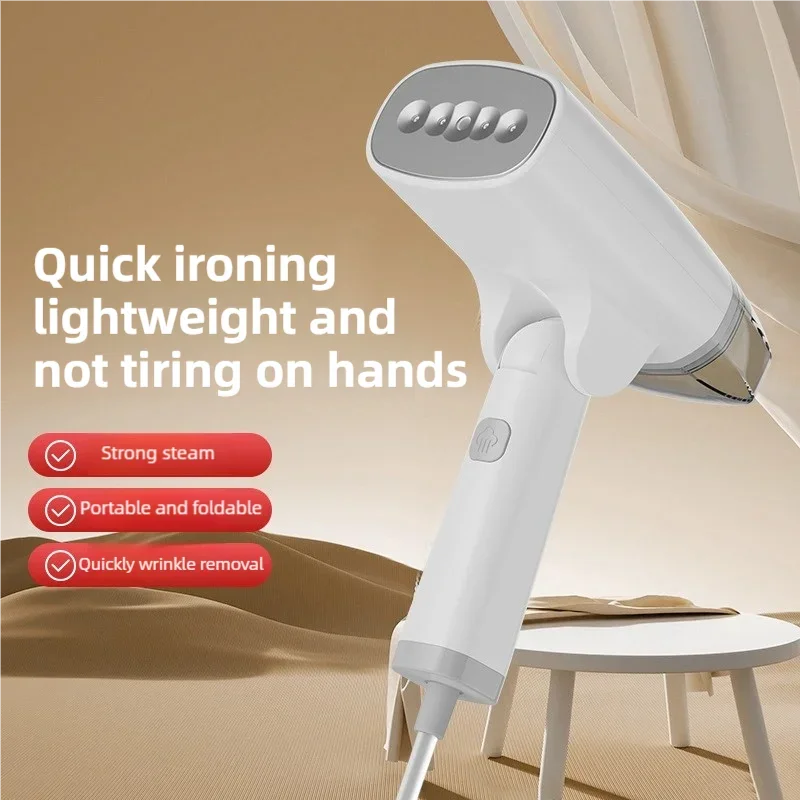 URGGU 1300W Handheld Garment Steamer – Foldable & Portable