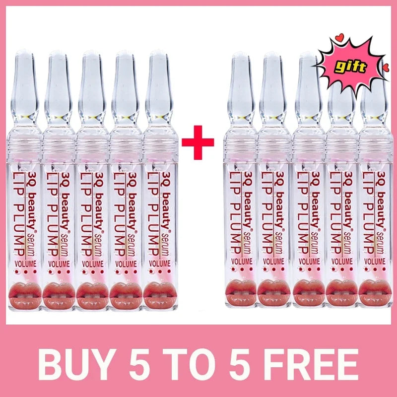 Volumising Lip Plumper Oil Gloss Serum – Hyaluronic Acid