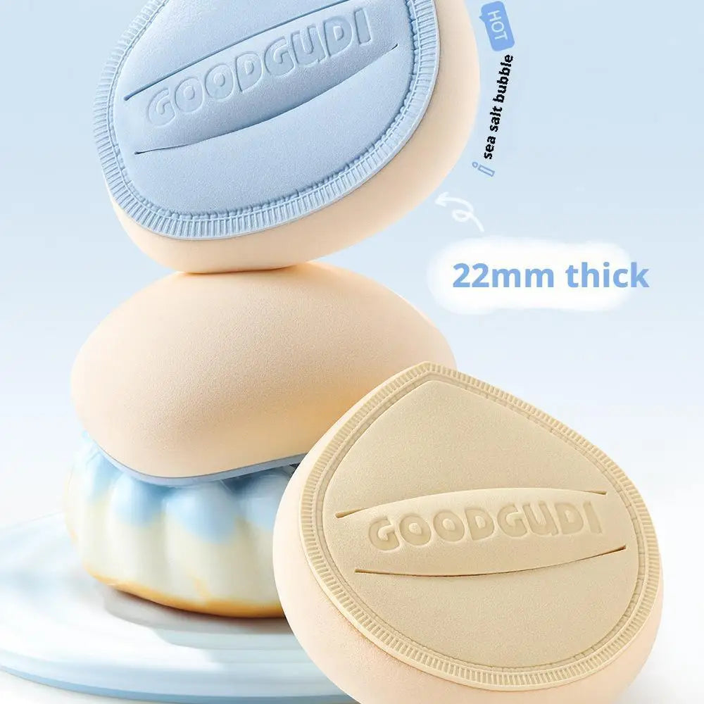 Air Cushion Cosmetic Puff Makeup Cotton Candy Sponge Soft Leather Clip Wet Dry Use Makeup Tool Oasis Select