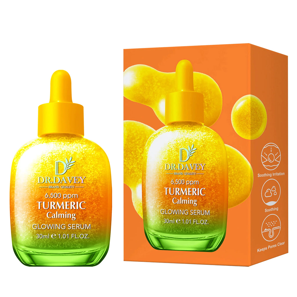 DR.DAVEY Turmeric Glowing Serum | 30ml Moisturizing Face Serum