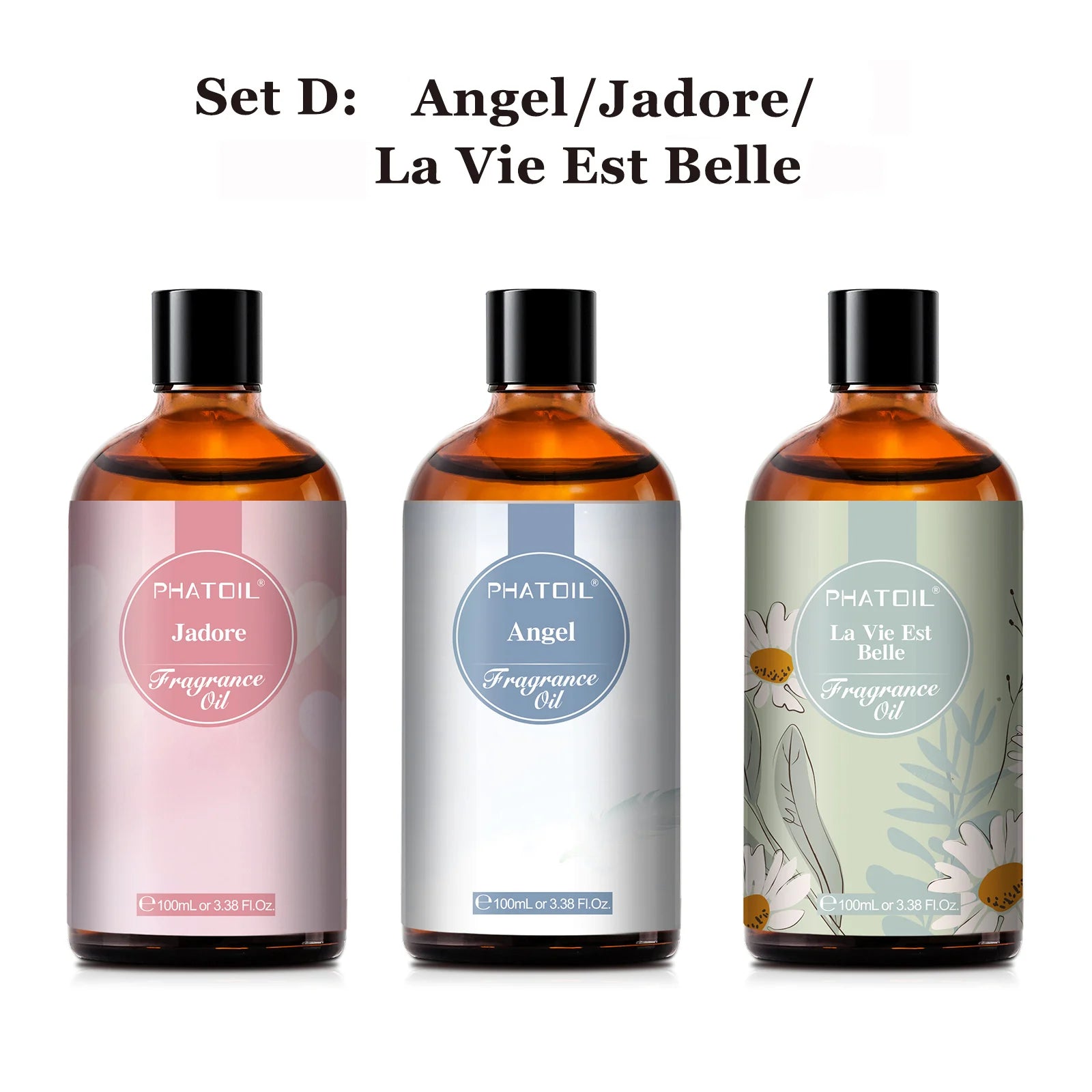 PHATOIL 100ml Fragrance Oil – Coconut, Vanilla, Musk & More