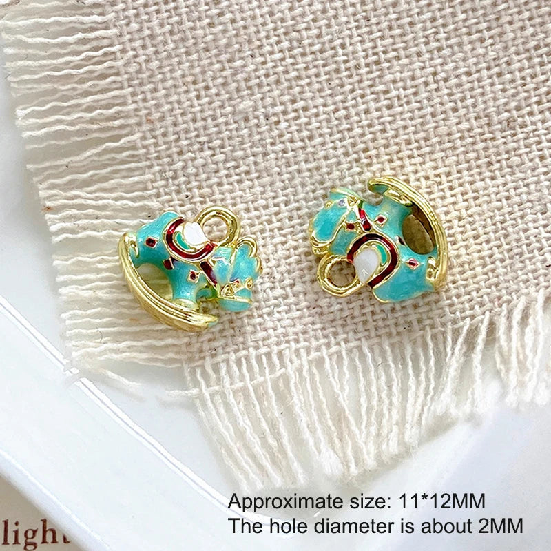 Exquisite Cute Rocking Horse Charms Pendants For Jewelry Making Necklace Earrings Bracelet DIY Accessories Supplies Oasis Select A1