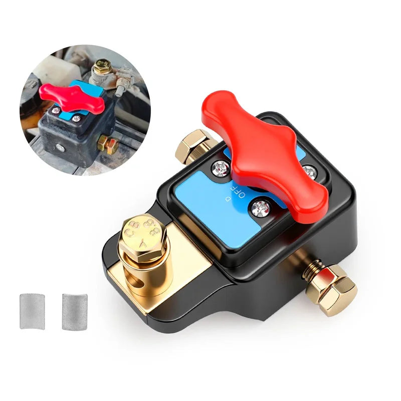12-24V Car Disconnect Switch Agricultural Vehicle High Power Cut-Off Switch Quick Cut-Off Switch Protector Kill Switches Oasis Select Default Title