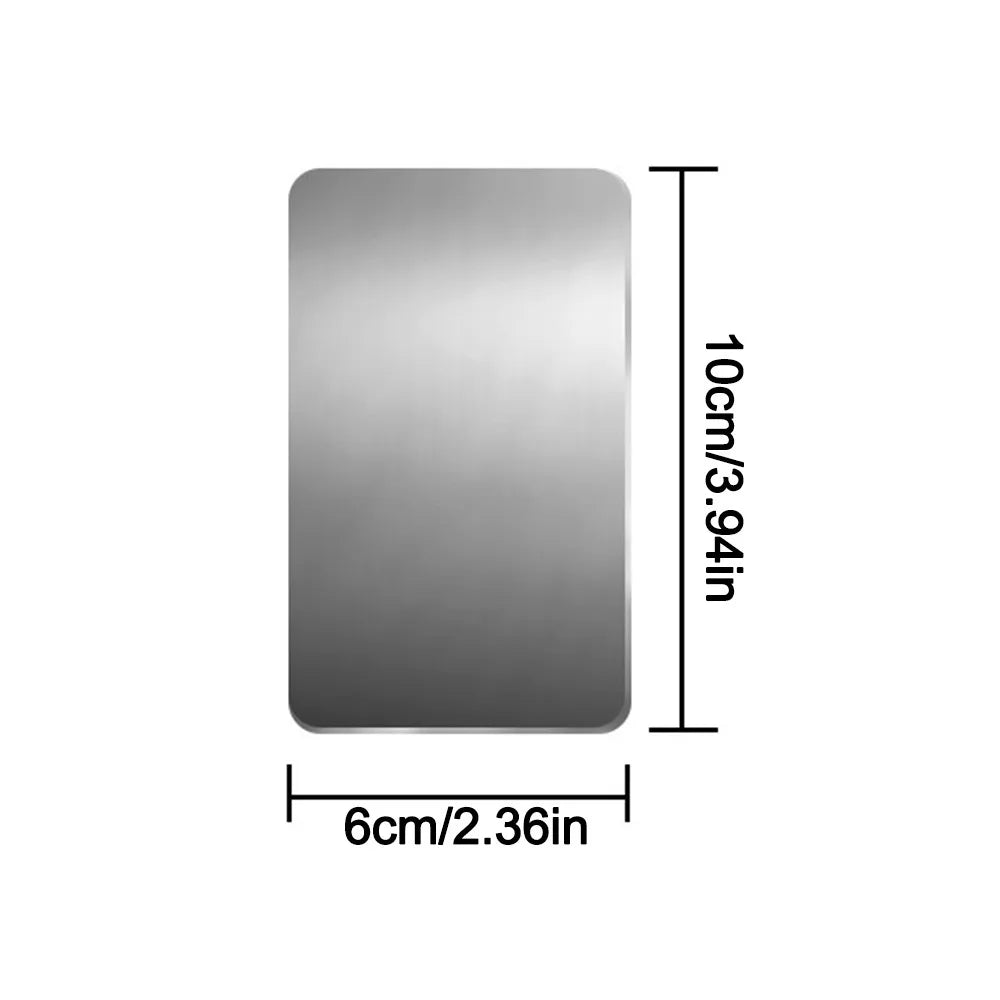 Aluminum Pet Cooling Plate Heat-dissipating Fast-cooling Rabbit Cooling Plate Non-electric Reusable Summer Cooling Mat Oasis Select 10x6cm