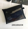 Mesh Cosmetic Bag – Travel Makeup Organizer & Toiletry Pouch