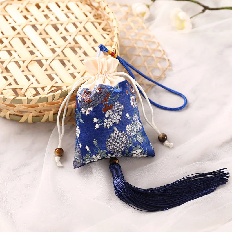 2025 New Sachet Mugwort Sachet Bag Cloth Bag Brocade Embroidery Sachet Car Hanging Purse Empty Bag Lucky Bag Oasis Select