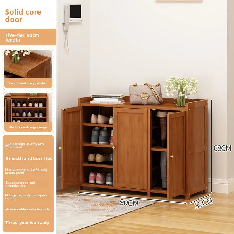 Shoe Cabinet Entrance Household Indoor Rack Multi-layer Home Storage
