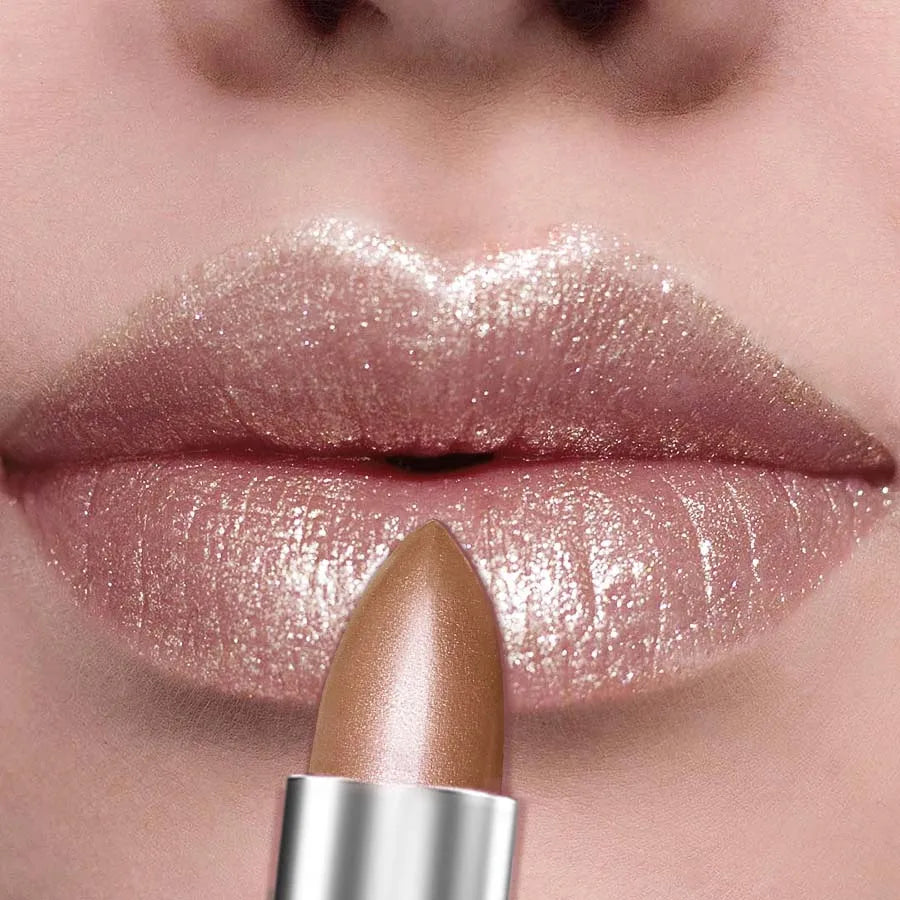 KAFURUX Glitter Metallic Lipstick – Shimmer Lip Tint & Moisturizer
