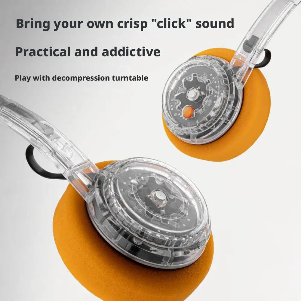 Retro Transparent Wireless Headphones | Bluetooth 5.2 | 20Hr