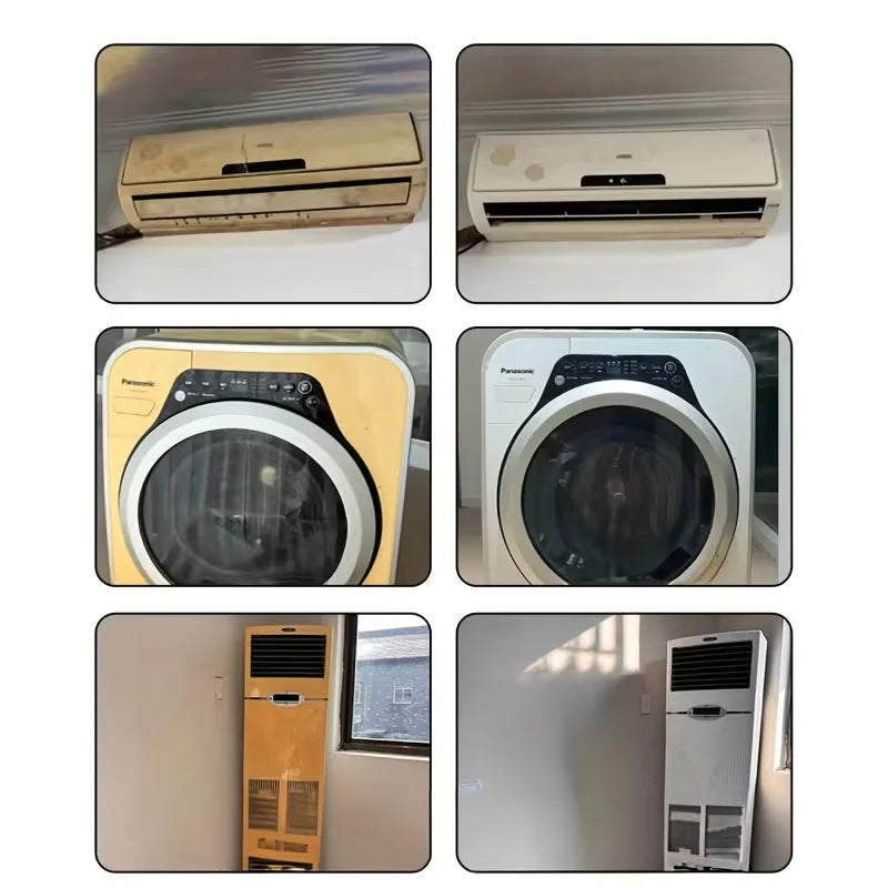 Plastic Restoration Spray - Quickly Remove Yellowing, Repair Air Conditioning Unit, Car cleaning products Oasis Select