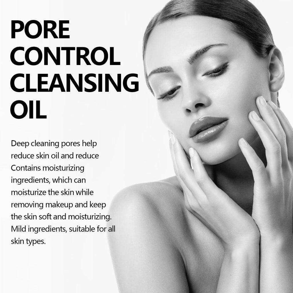 Pore Control Makeup Removal Cleansing Oil Gentle Makeup Removal Caring Skin Moisturizing Brightening Deep Cleansing Pore Skin Oasis Select