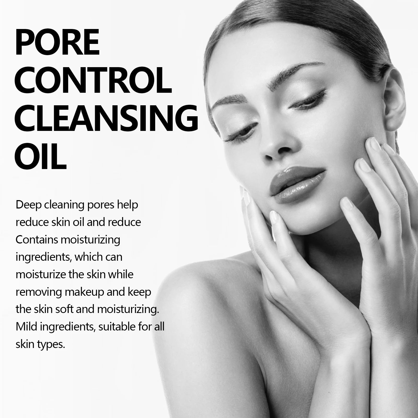 Pore Control Makeup Removal Cleansing Oil Gentle Makeup Removal Caring Skin Moisturizing Brightening Deep Cleansing Pore Skin Oasis Select