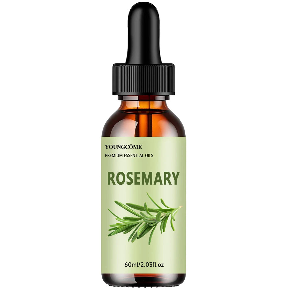 YOUNGCOME Rosemary Essential Oil for Hair & Body Care Rosemary Hair Oil Oasis Select 60ml 1pcs