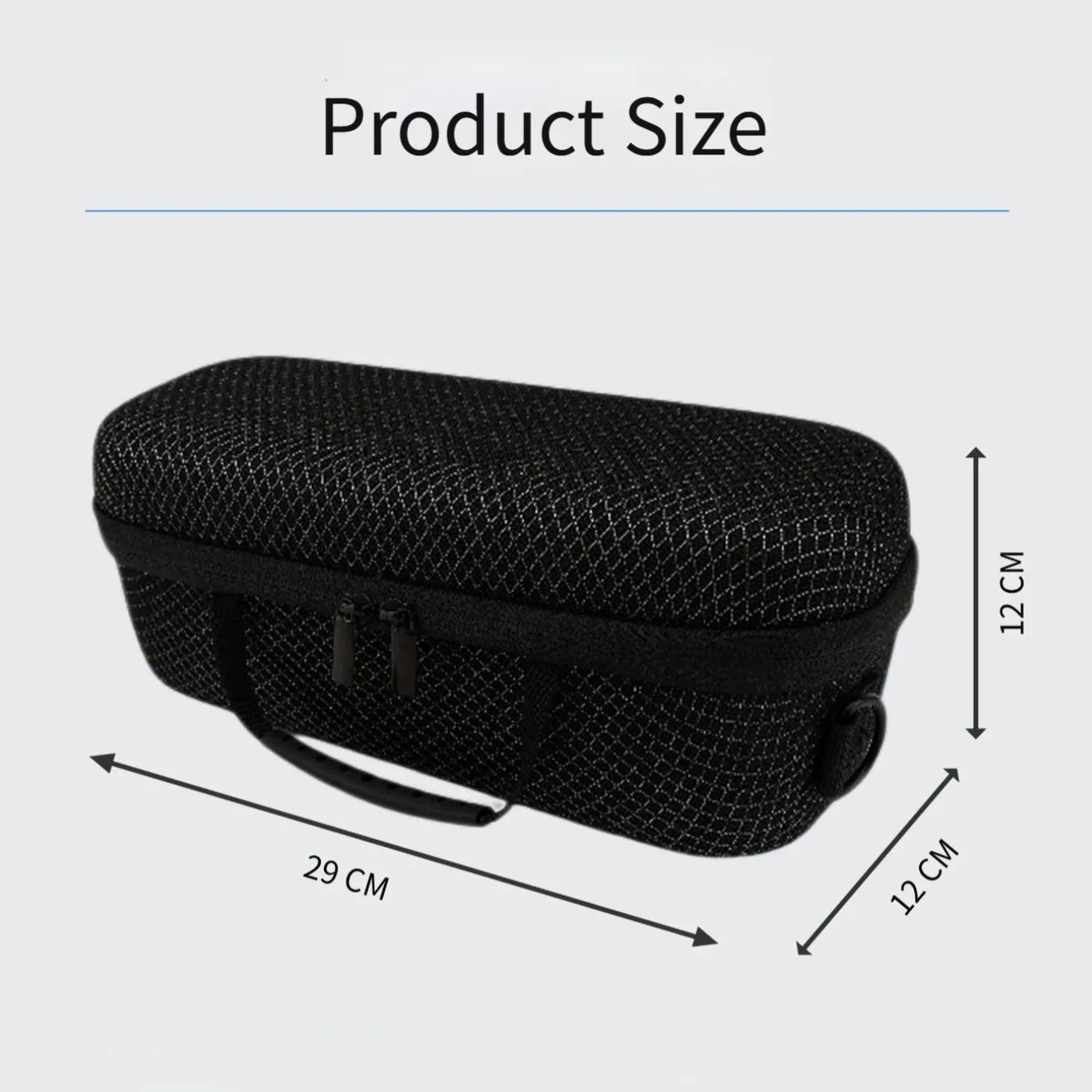 For Xiaomi Sound Party Pro Speaker Carrying Case EVA + Cloth Material Shock Absorbing Hard Shell 29 x 12 x 12 cm Oasis Select