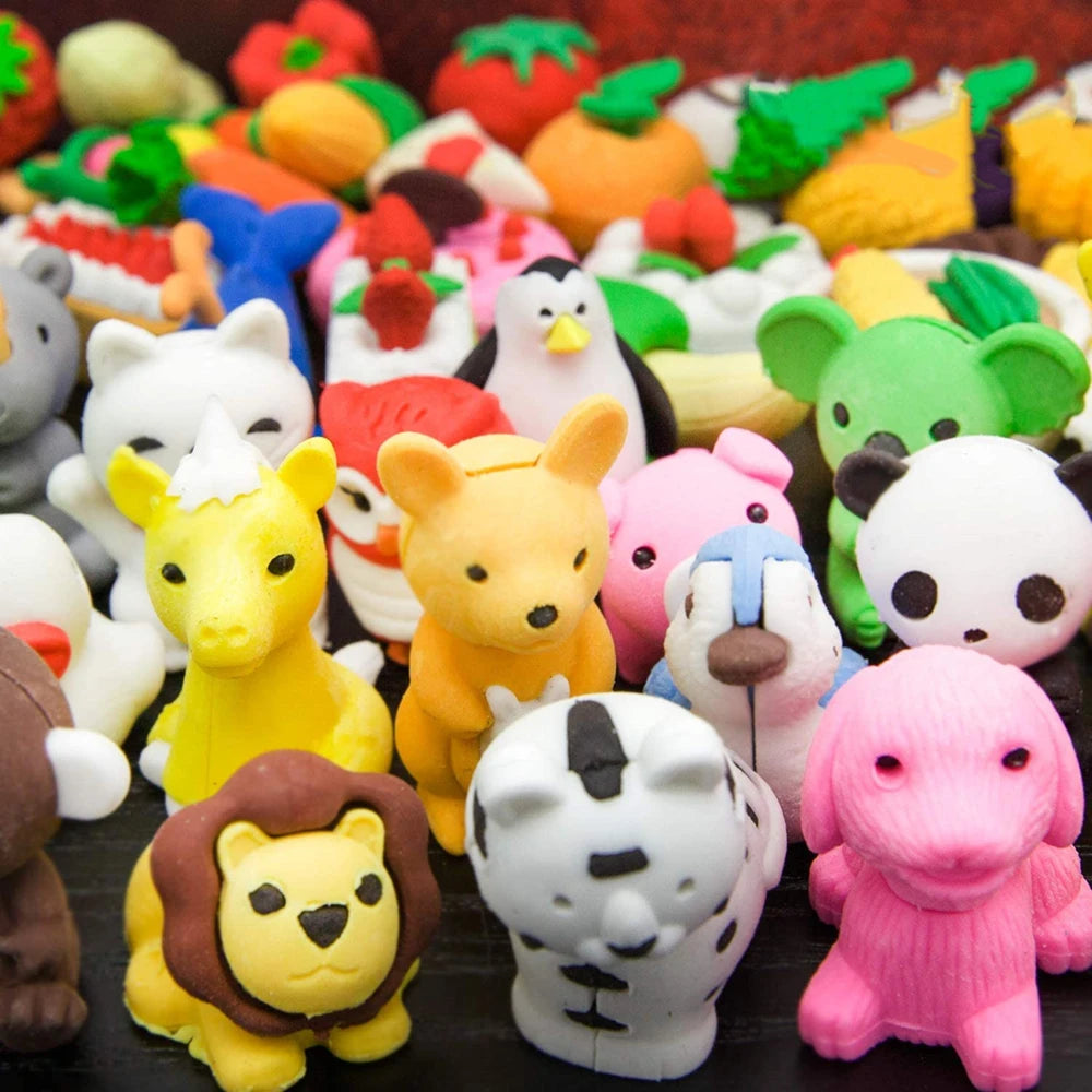 Prizes Removable Non-Toxic Cartoon Design Assembly Zoo Animal Eraser Puzzle Eraser Toys Animal Pencil Erasers Pencil Eraser Oasis Select