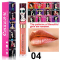 Metallic Pearlescent Shimmer Lip Gloss Lipstick Glitter Lip Glaze Long-Lasting Waterproof Not Transferable High Pigment Y2K Gift Oasis Select 04