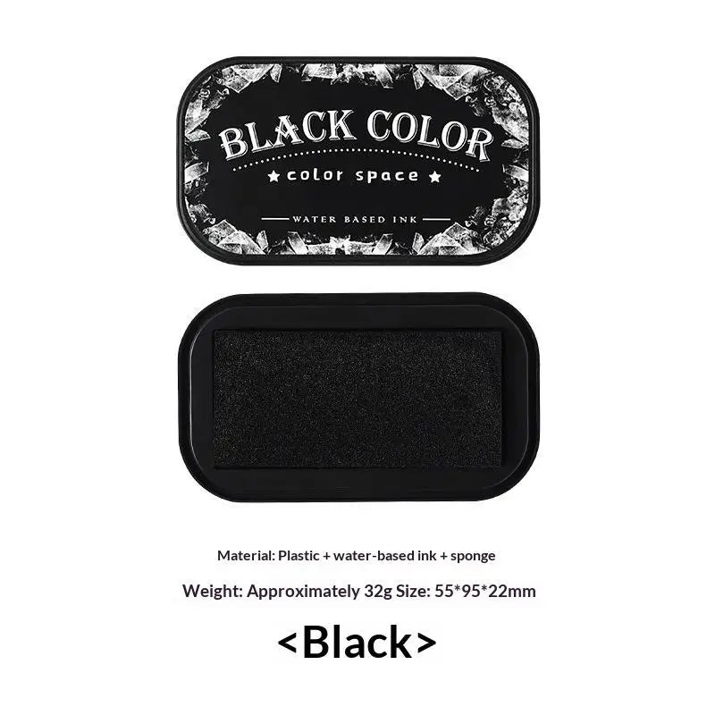 Color Space Series Water Based Ink High Density Sponge Inkpad Planner Art Scrapbook Supplies School Accessories Stationery Oasis Select A1