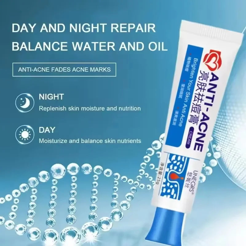 Herbal Acne Face Cream – Pore Minimizing & Skin Brightening Gel Acne Gel Cream Oasis Select