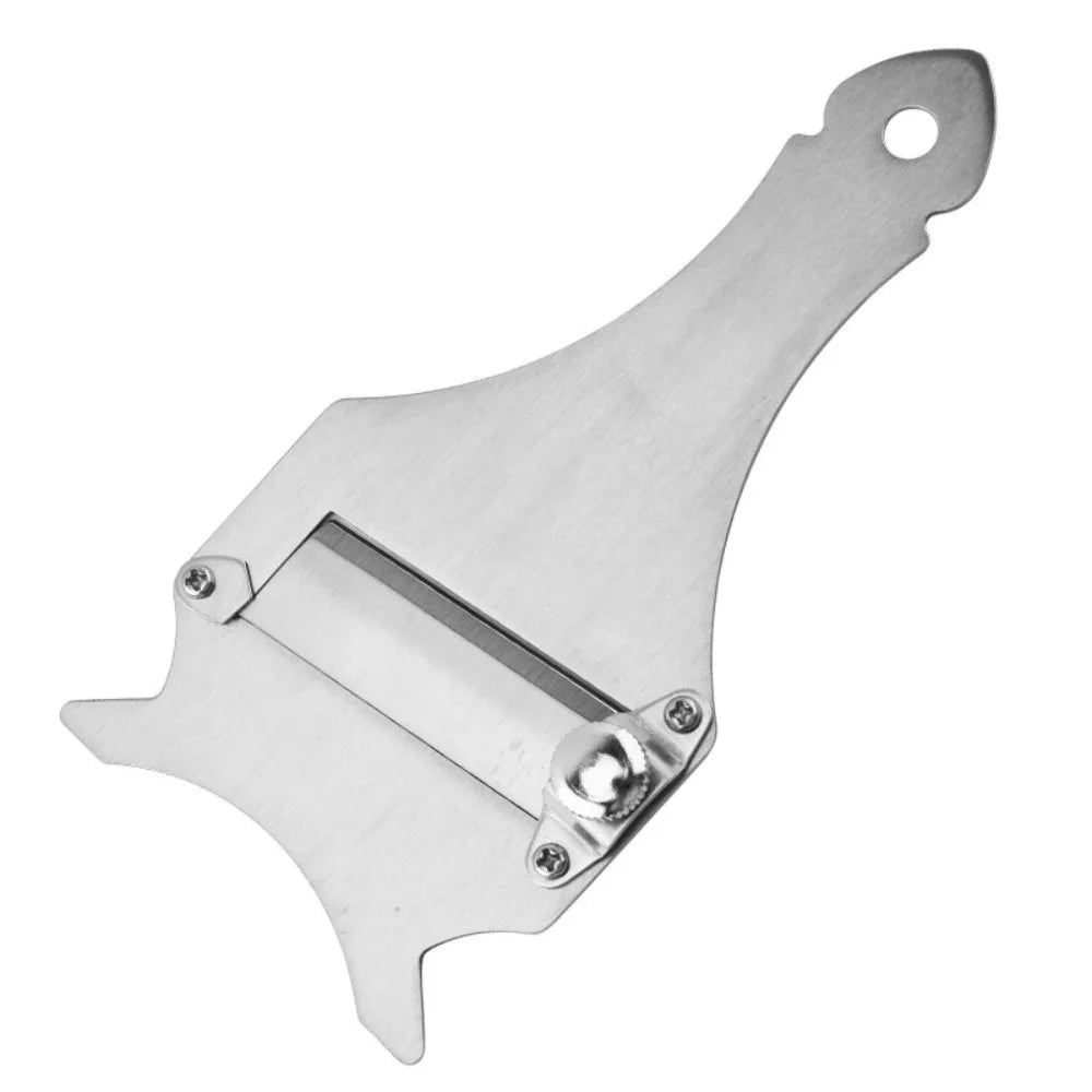 New Stainless Steel Truffle Butter Roll Slicer Slice Thickness Adjustable Chocolate Planer High Hardness Baking Cheese Planer Oasis Select Flat
