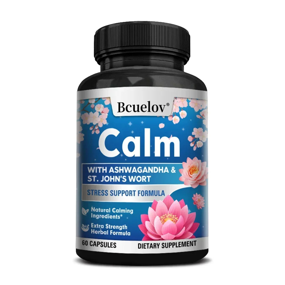 Ashwagandha & Rhodiola Capsules | Focus, Mood & Energy