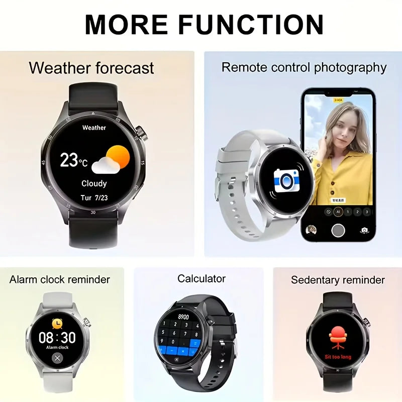 ERUN Smart Watch 1.5" Touch Screen, Call Alerts & Sports Tracker