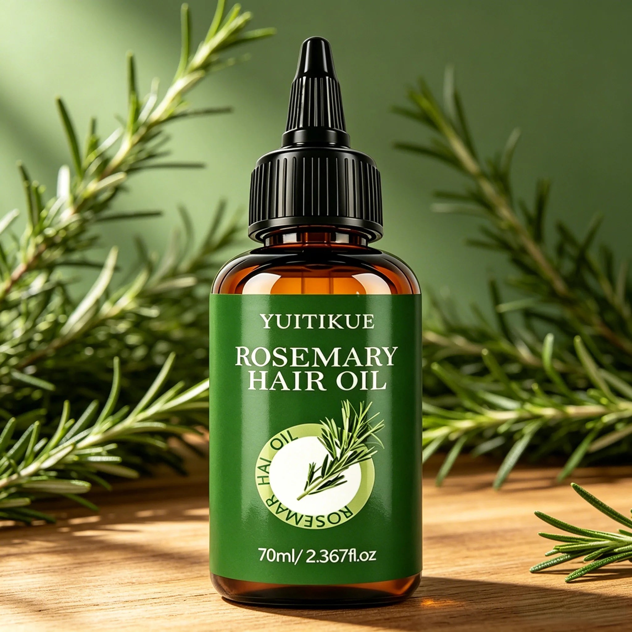 YUITIKUE Rosemary Hair Oil – Nourish Scalp & Reduce Breakage