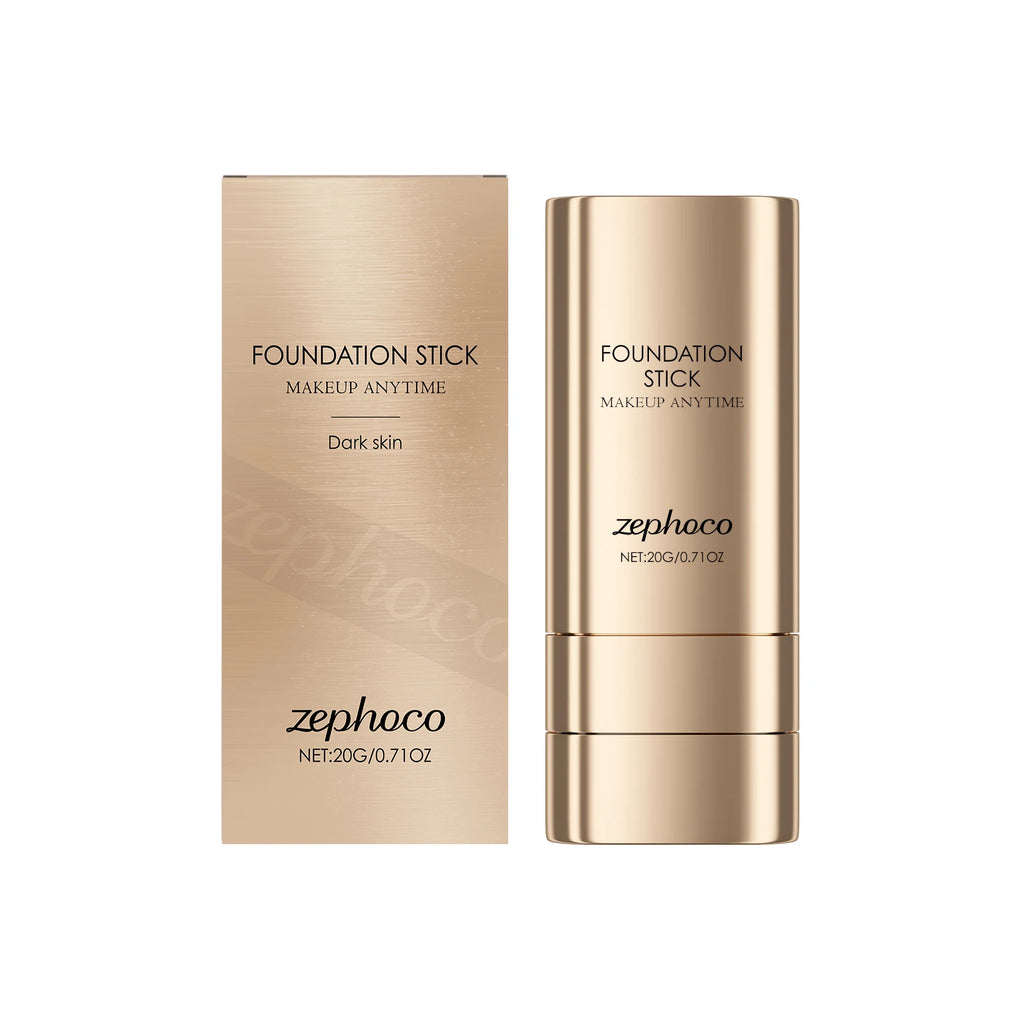 2-in-1 Foundation Stick for Uneven Skin Tone Lightweight and Adherent Moisturizing Natural Concealer Clear Matte Foundation Oasis Select